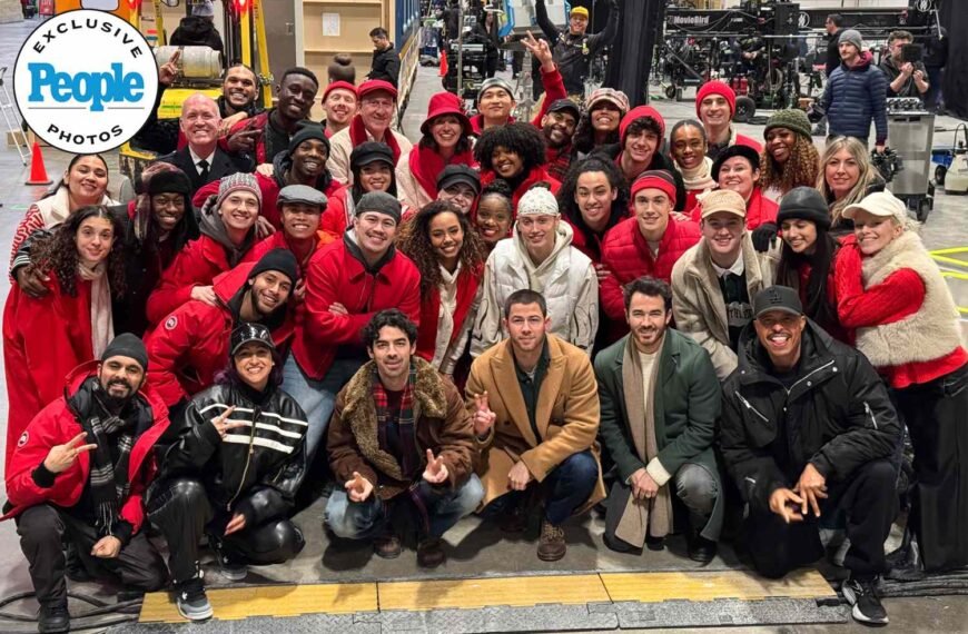 Behind the Scenes of A Very Jonas Christmas: How Camp Rock Made a Surprise Appearance