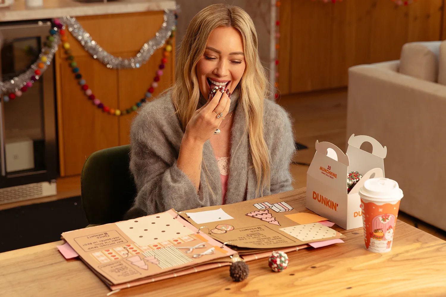 Hilary Duff Dunkin' ad