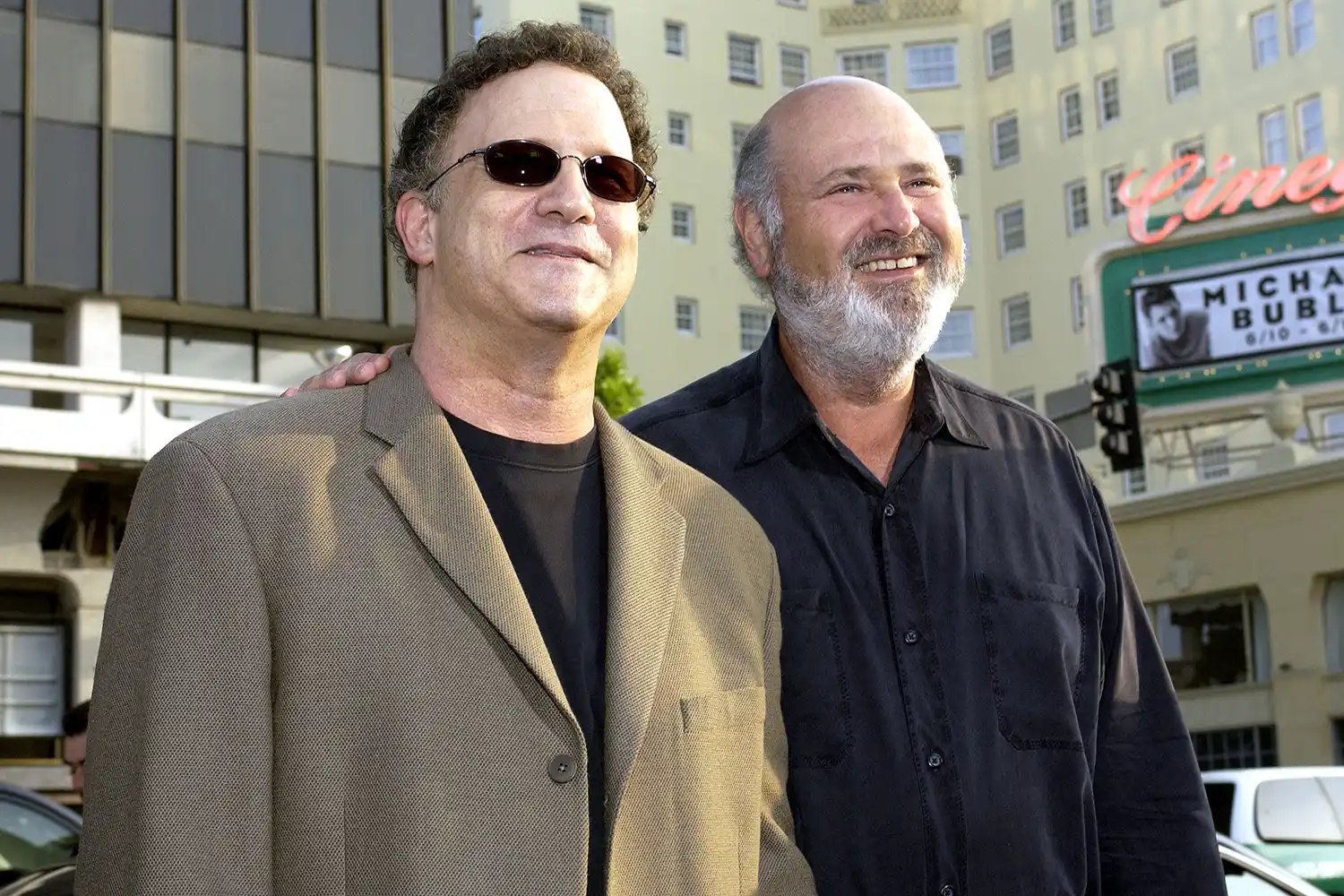 Albert Brooks and Rob Reiner, director during 'Alex and Emma' - World Premiere, Hollywood - Red Carpet at Mann's Chinese Theatre in Hollywood, California, United States.