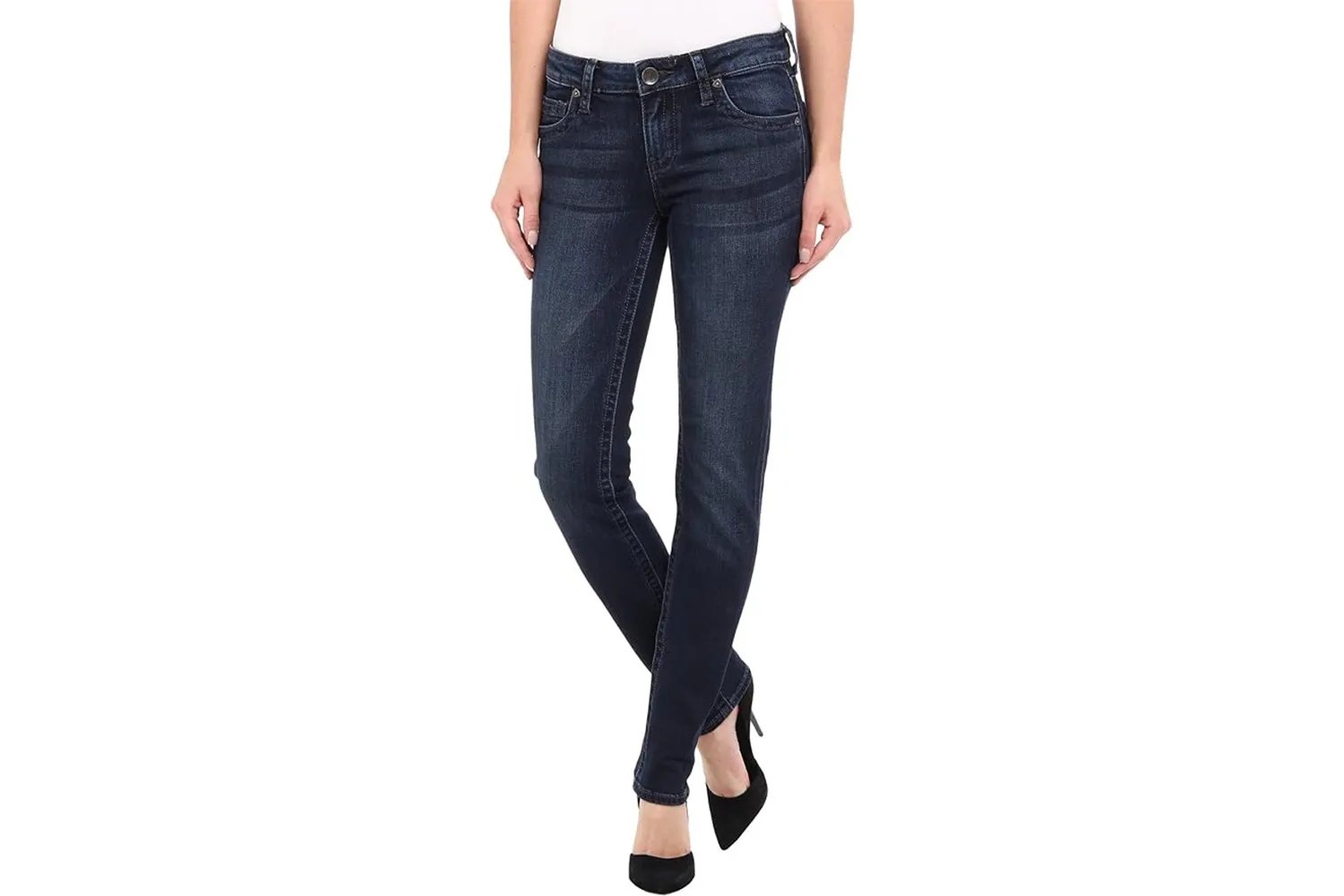 Amazon KUT from the Kloth Stevie Straight Leg Jeans