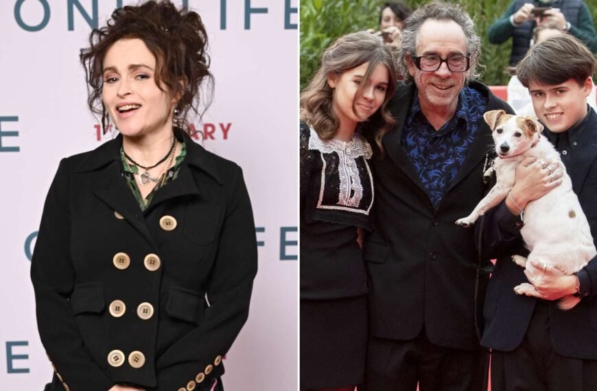A Closer Look at Helena Bonham Carter and Tim Burton's Kids, Billy and Nell