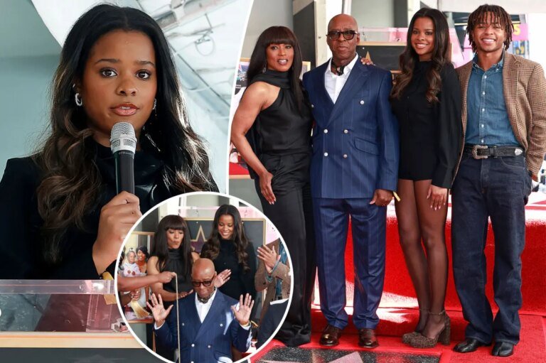 Bronwyn Bassett Joins Mom Angela at Hollywood Walk of Fame Ceremony