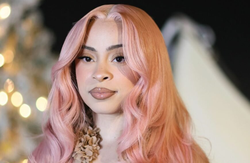 Ice Spice Stuns in Sheer Lace with a Bold Bra and Minimal Thong