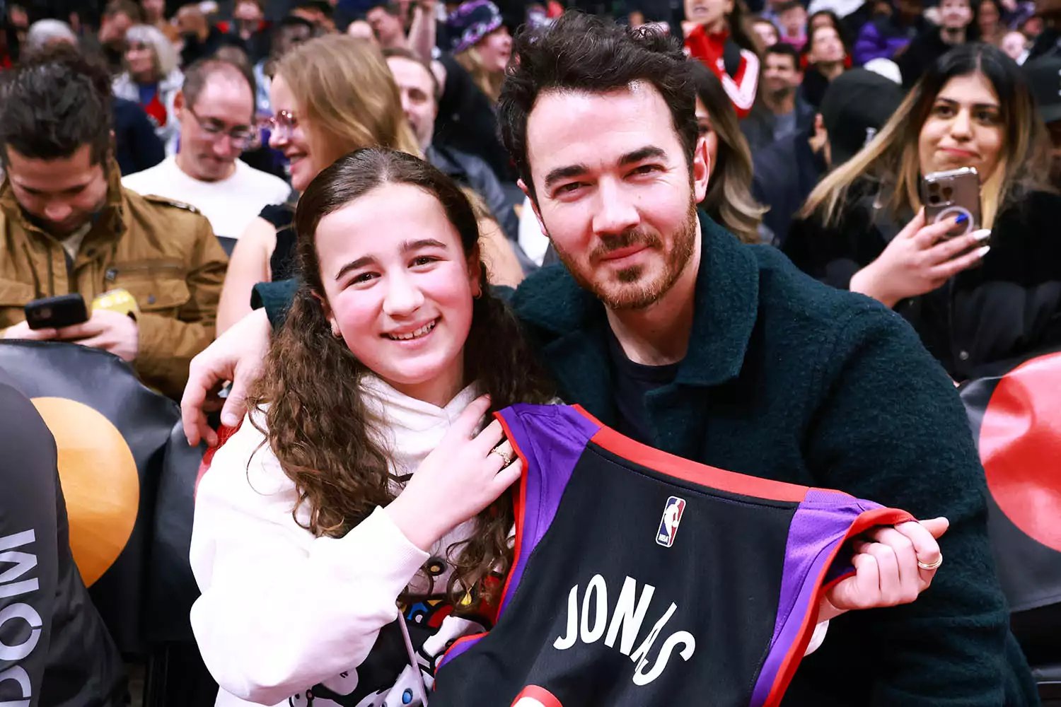 Kevin Jonas with Alena.
