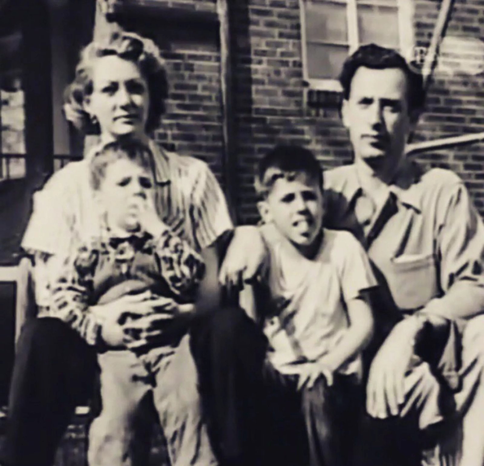 Jackie Stallone, Frank Stallone, Sylvester Stallone, and Frank Stallone Sr.