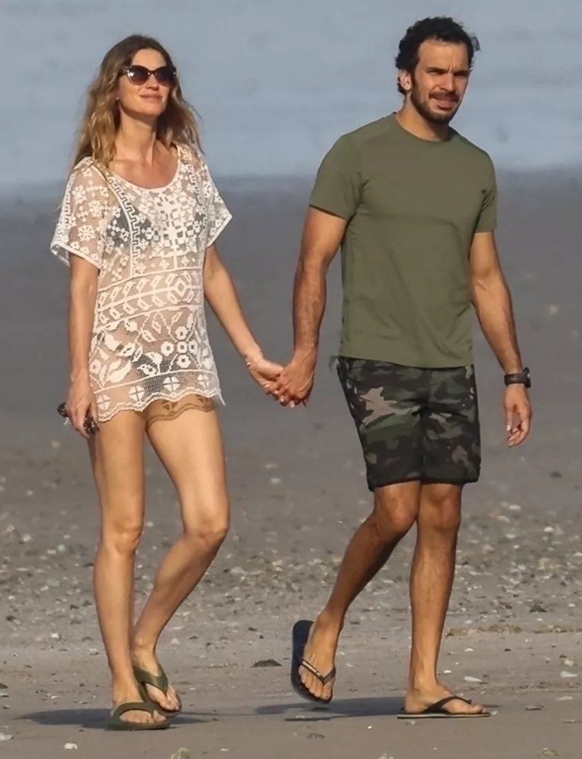 Gisele Bundchen and soon to be new dad Joaquim Valente