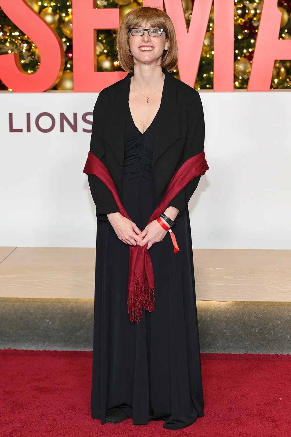 Freida McFadden attends "The Housemaid" New York screening at 787 Seventh Ave on December 02, 2025 in New York City.