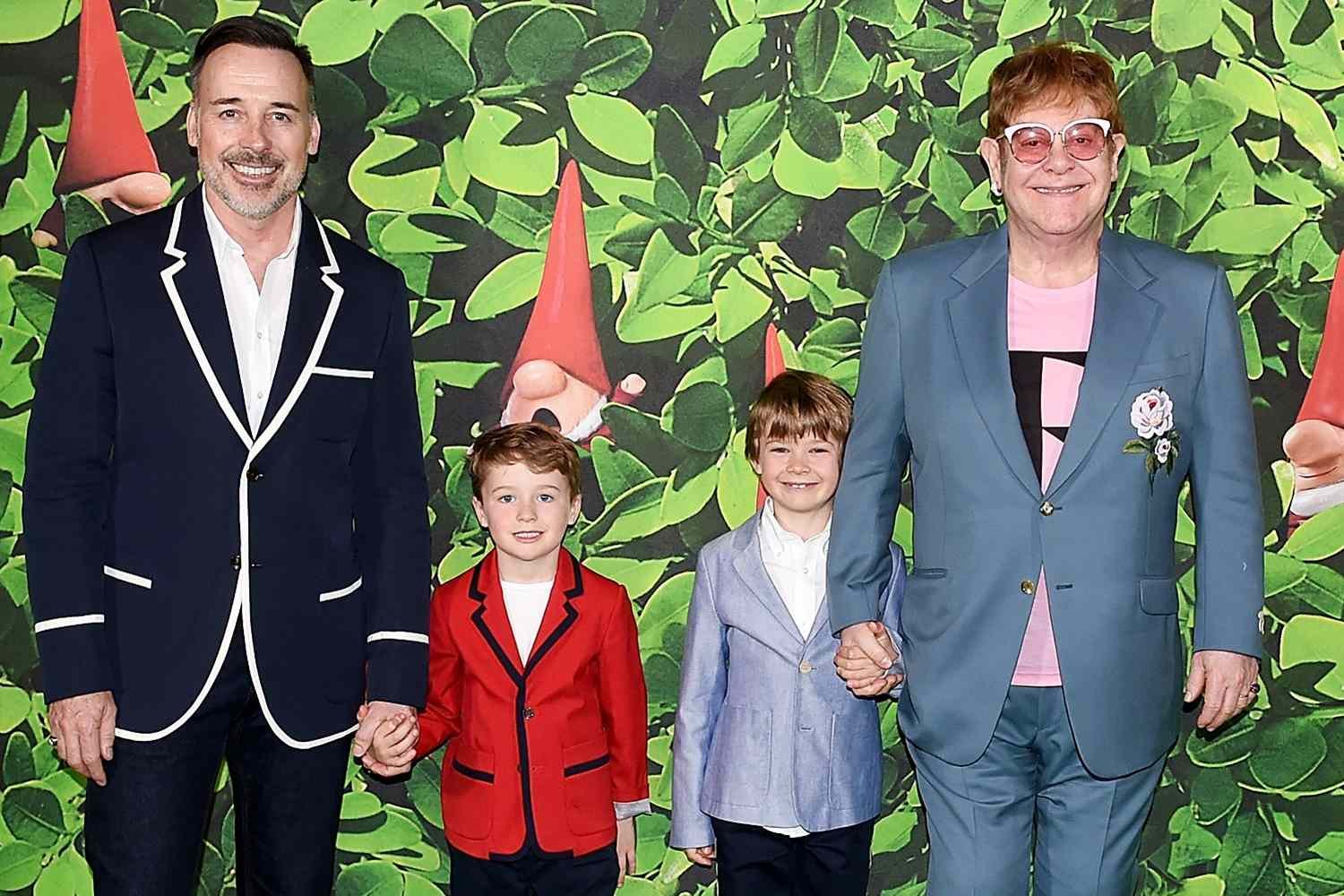Celebrate Elton John and David Furnish's 20th Anniversary with Heartwarming Family Photos of Their Sons