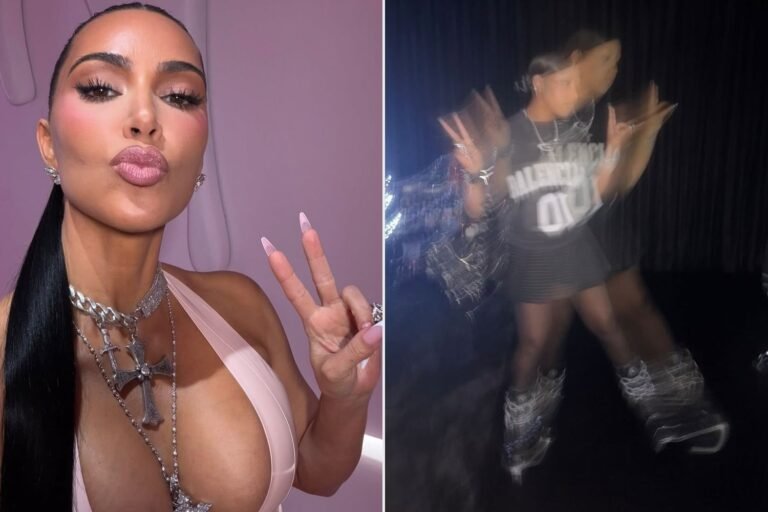 North West Shares Her First Instagram Post by Recreating Kim Kardashian's Iconic Pose