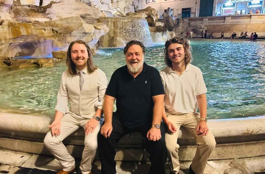 Getting to Know Russell Crowe's Sons: Charles and Tennyson