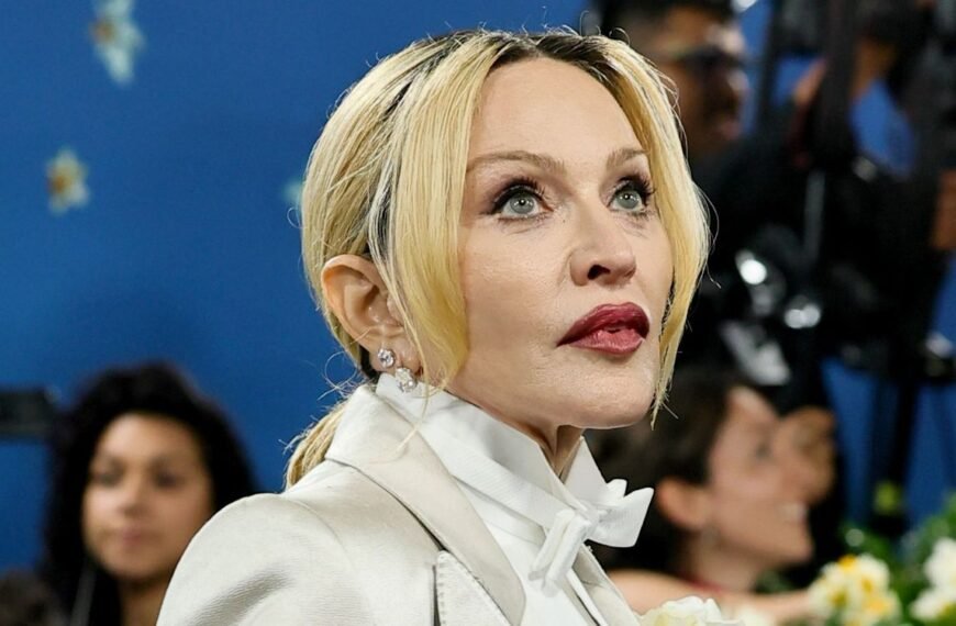 Madonna Shares Sweet Makeup-Free Moment in Sheer Lace Lingerie with Her Twin Daughters
