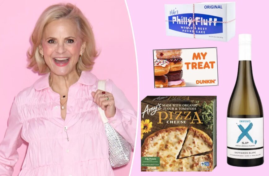 Amy Sedaris Shares Simple Holiday Tips with Frozen Pizza, Dunkin’ Gift Cards, and a Delicious Cake