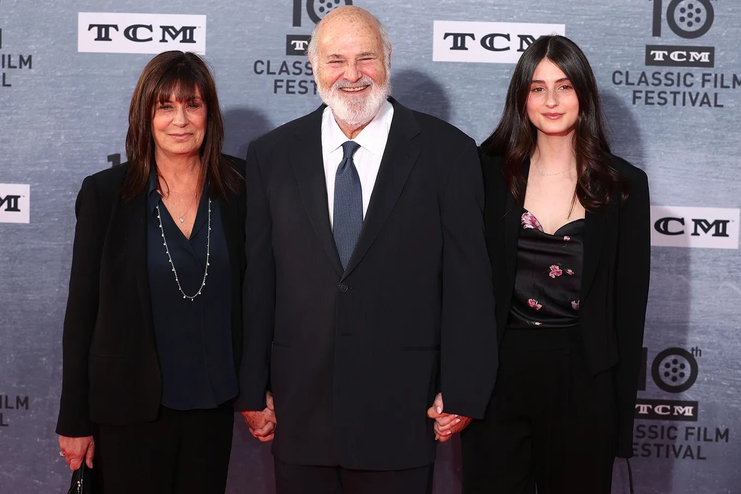 Rob Reiner, wife Michele Singer, and daughter Romy Reiner attend the 2019 TCM Classic Film Festival on April 11, 2019.