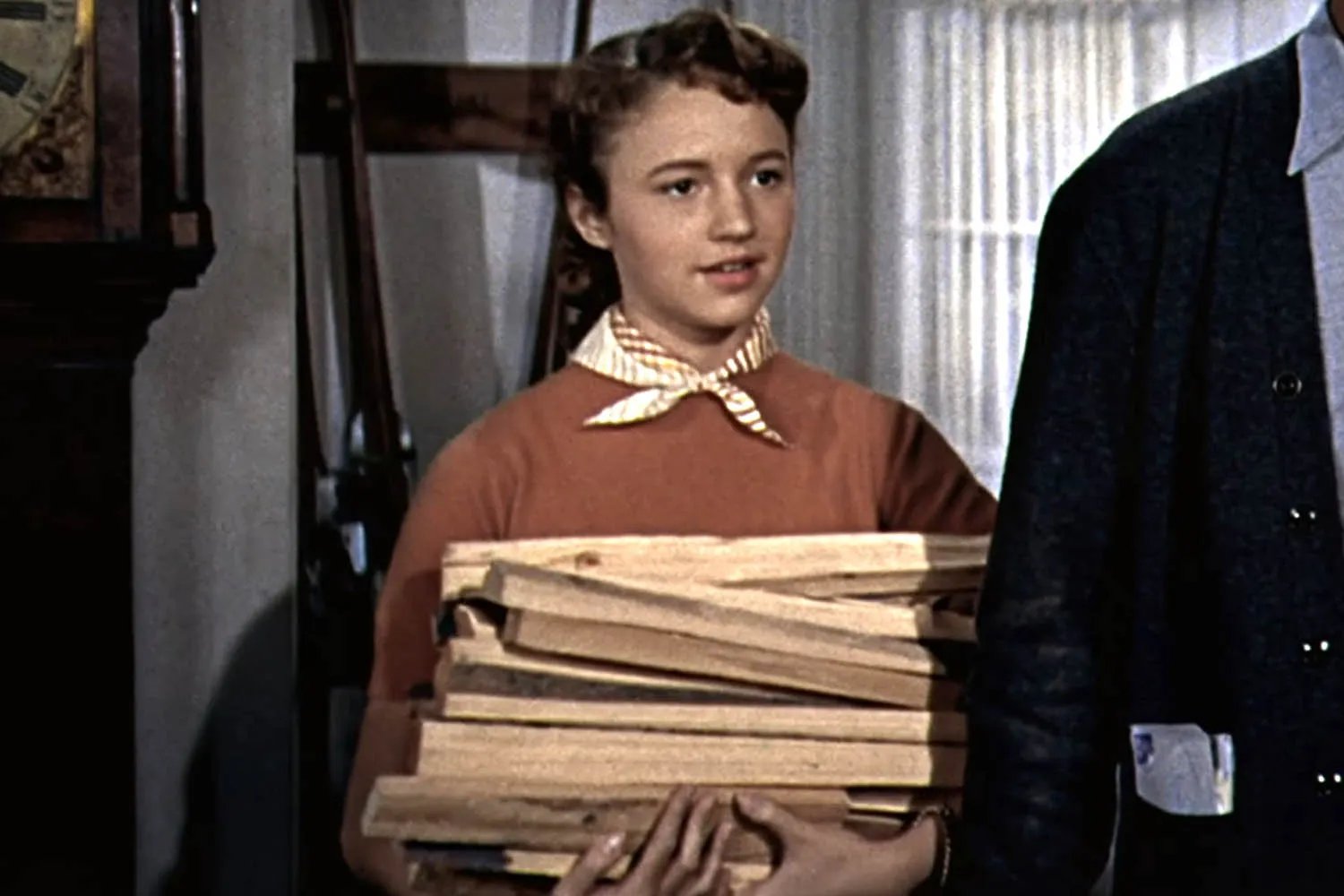 Anne Whitfield in 'White Christmas'.
