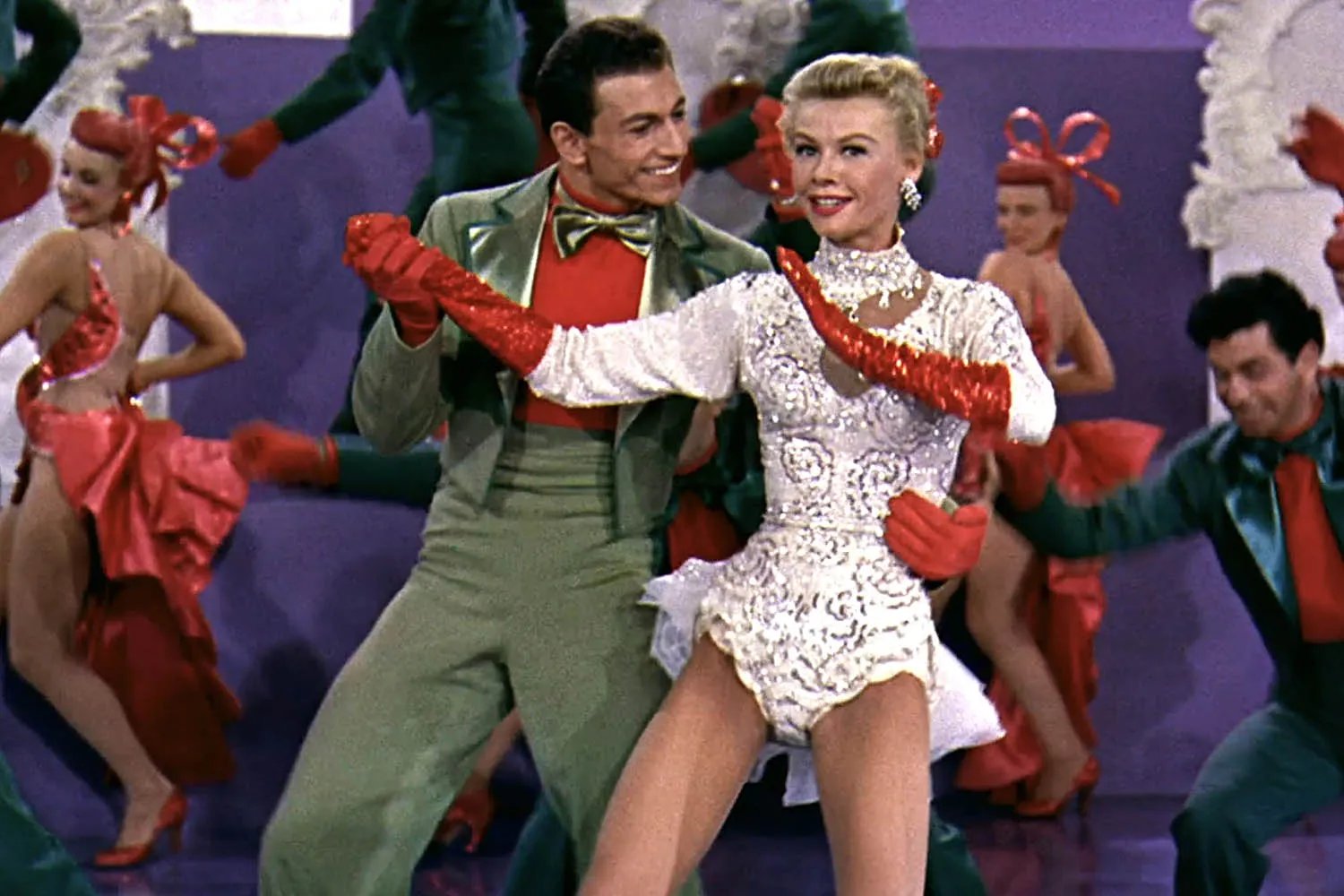 John Brascia with Vera-Ellen in 'White Christmas'.