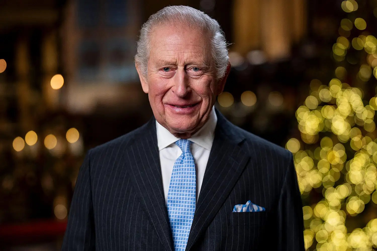 King Charles III during the recording of his Christmas message in the Lady Chapel of Westminster Abbey, central London. Picture date: Thursday December 11, 2025.