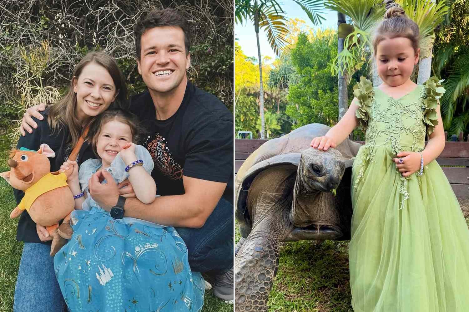 Bindi Irwin's Daughter Grace Enjoys a Heartwarming Moment with Her Tortoise Friend in New Photo