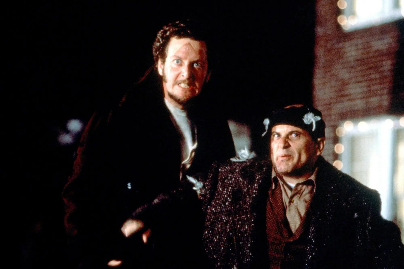 Daniel Stern & Joe Pesci Film Home Alone (1990)