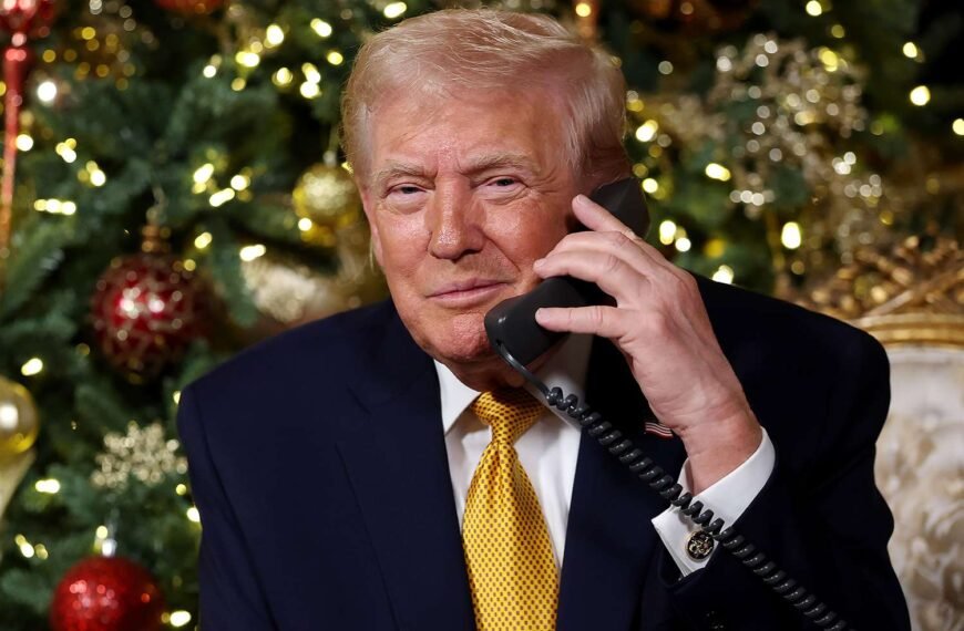 Donald Trump Talks About Winning Pennsylvania During Christmas Eve Calls with Kids