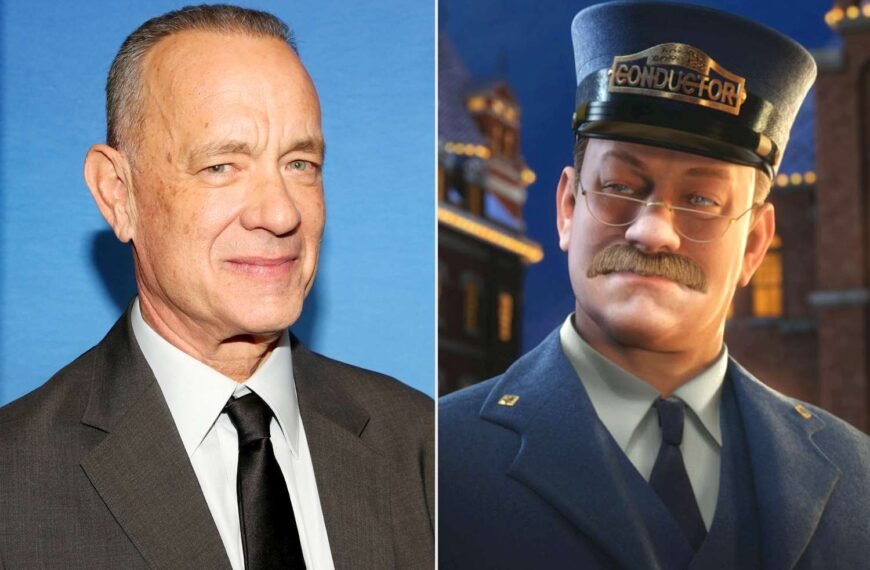 Tom Hanks: The Voices Behind Six Characters in The Polar Express, including Santa Claus