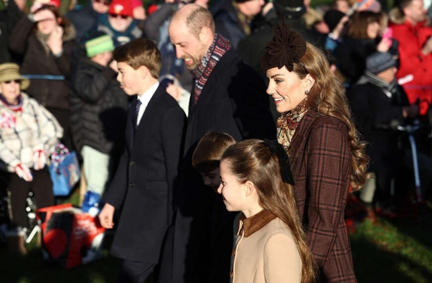 Kate Middleton and Prince William Cozy Up for a Special Family Christmas Walk with George, Charlotte, and Louis