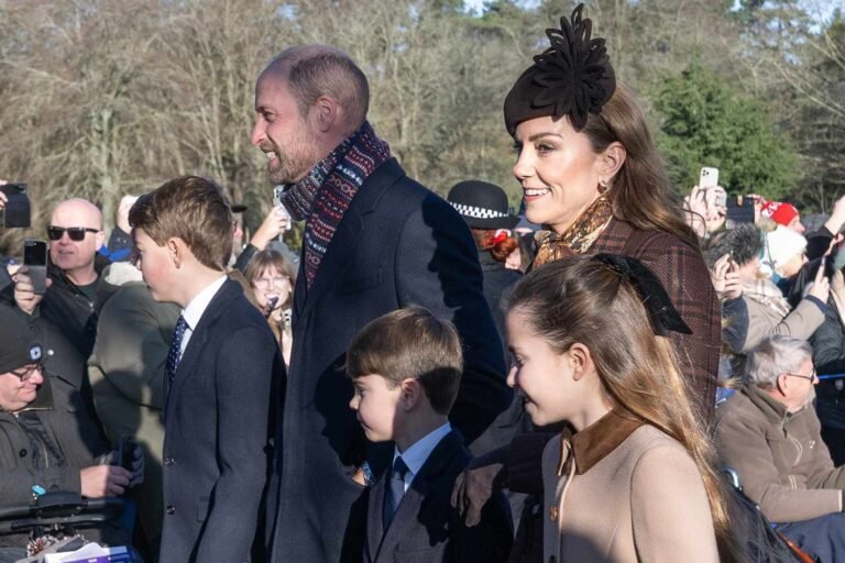 Prince George, Princess Charlotte, and Prince Louis Spread Holiday Joy During Royal Family Christmas Walk