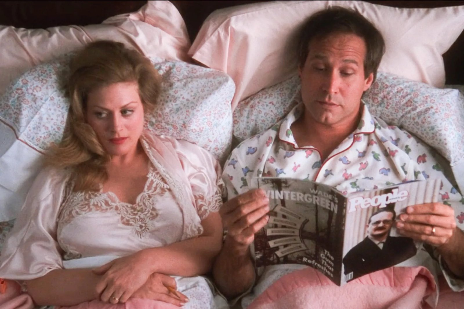 Chevy Chase and Beverly D'Angelo Christmas Vacation