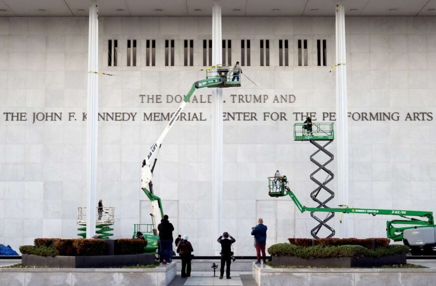 Christmas Eve Concert at the Kennedy Center Canceled Due to Protest Against Trump's Name