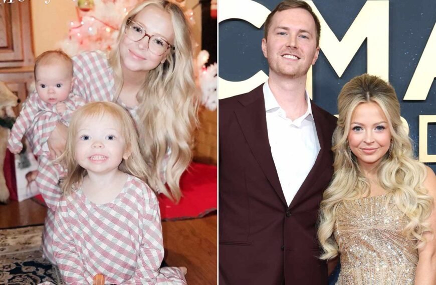 Kay and Tay Dudley Share Their Joyful First Christmas with Baby Sutton Blair