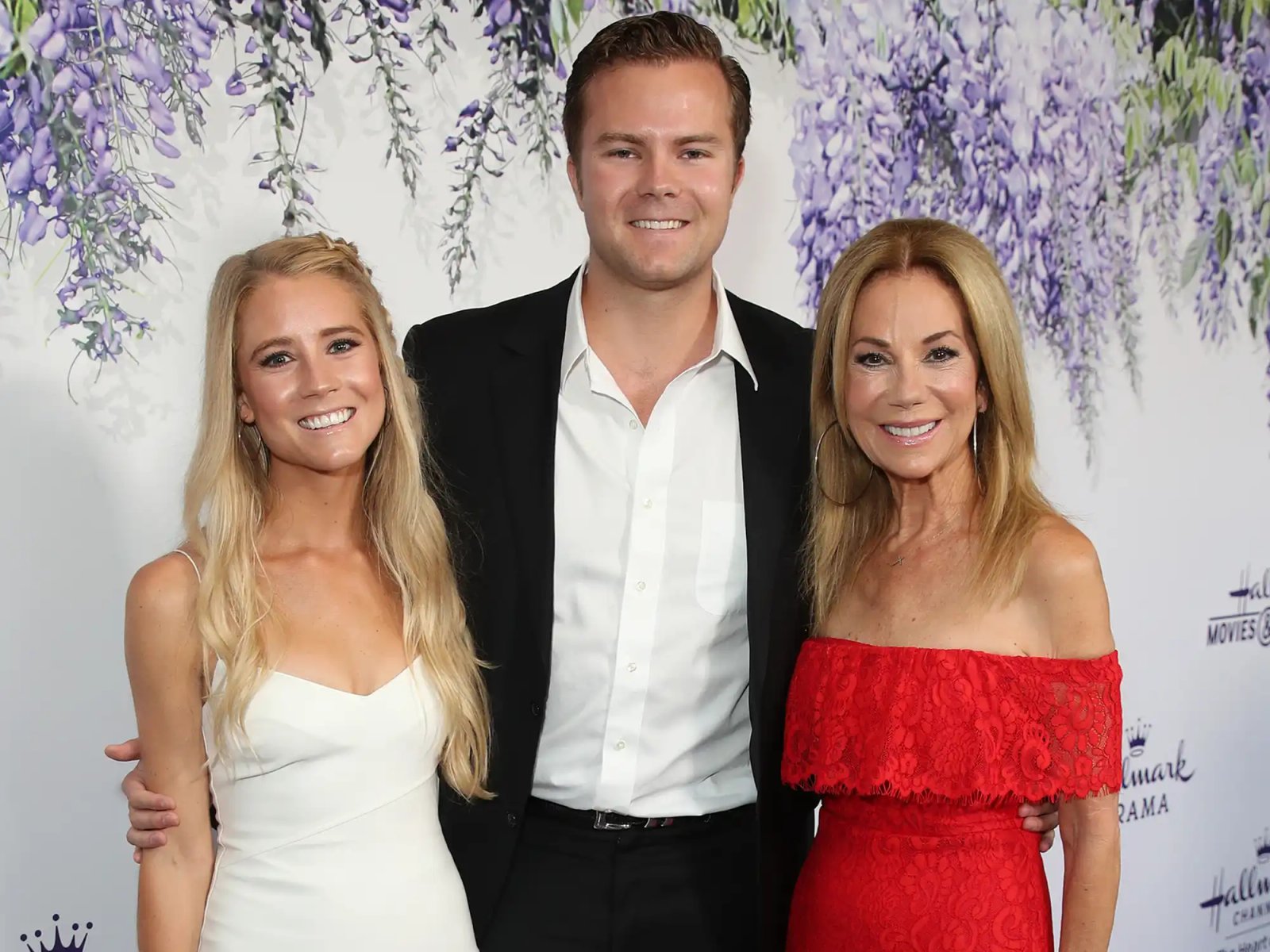 Cassidy Gifford, Cody Gifford and Kathie Lee Gifford.