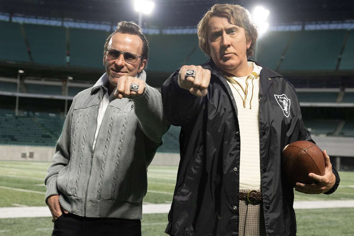 Nicolas Cage and Christian Bale Show Stunning Transformations in NFL Biopic Madden's First Trailer
