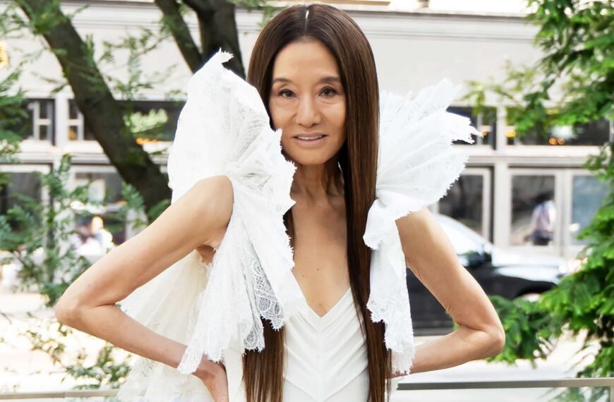 Vera Wang, 76, Exudes Timeless Elegance in Luxurious Bridal Gown for Holiday Photoshoot