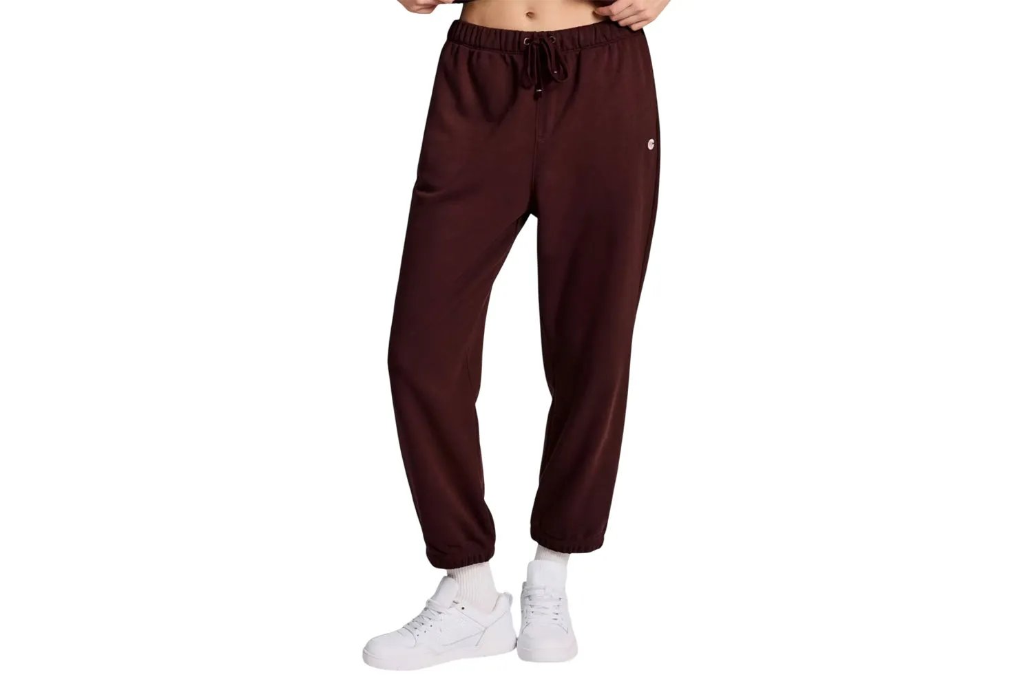 Champion Women's High-Rise Cropped French Terry Sweatpants