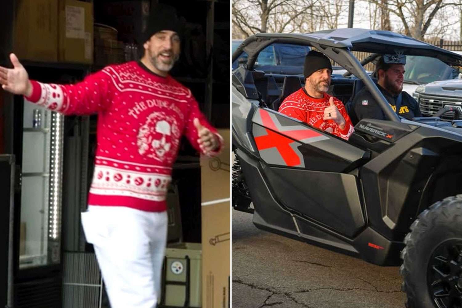 Aaron Rodgers Surprises Steelers’ Linemen with a Thoughtful $20K Christmas Gift