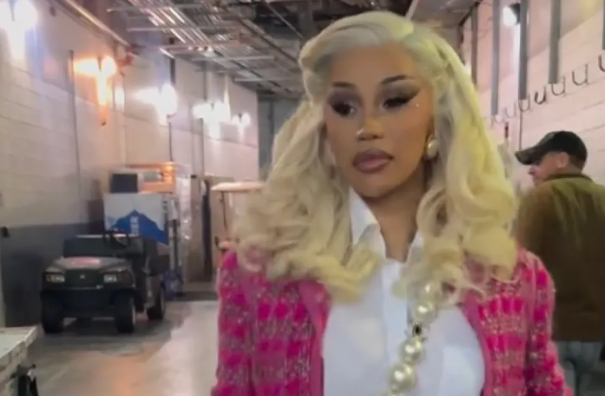 Cardi B Shows Off Her Chanel Barbie Look as She Supports Boyfriend Stefon Diggs at the Patriots Game