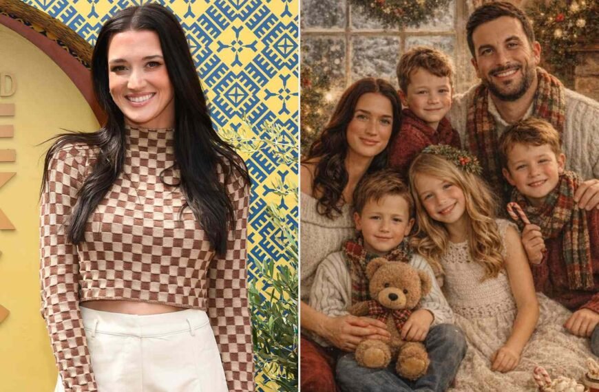 Jade Roper from The Bachelor Shares Heartwarming AI Christmas Portrait Featuring Late Son After Miscarriage