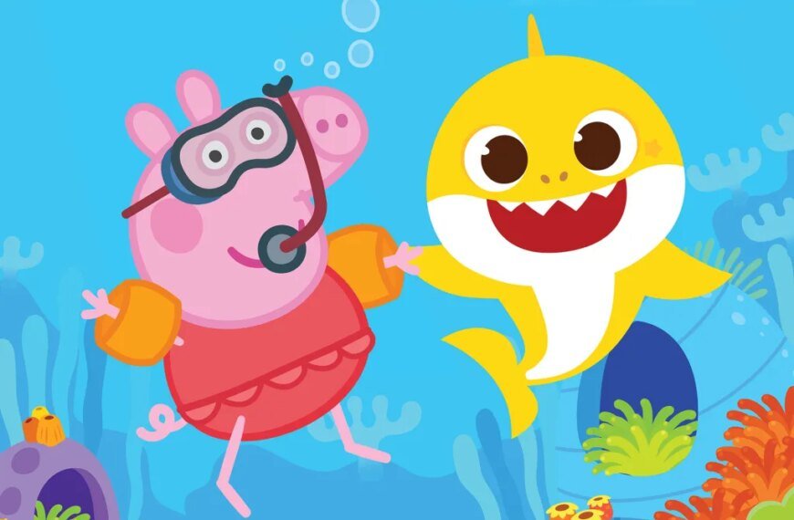 Baby Shark and Peppa Pig Team Up for a Fun New Dance Remix – Check Out the Music Video!