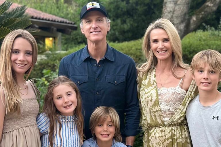 Getting to Know Gavin Newsom's Four Children: A Look at the California Governor's Family