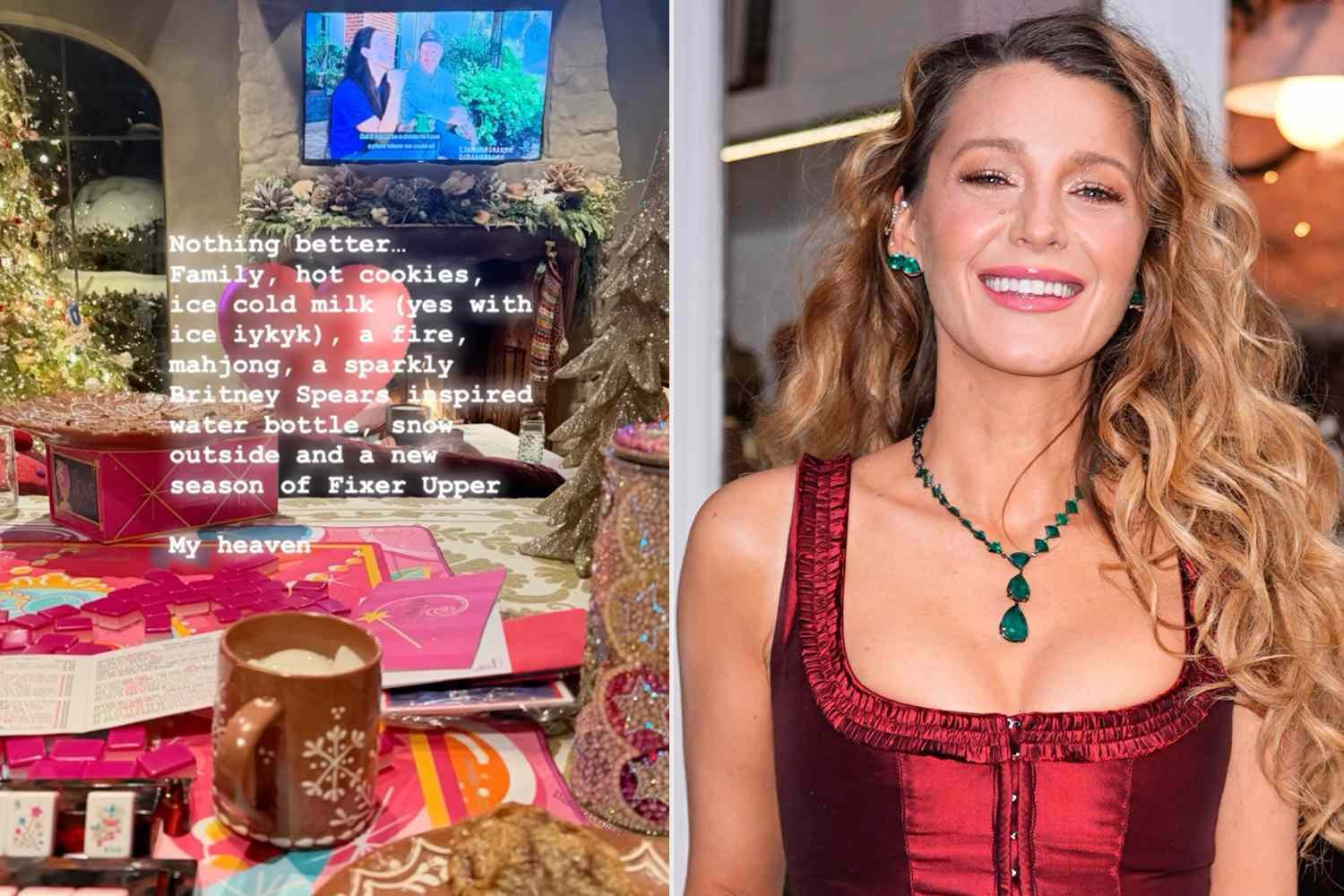 Blake Lively Opens Up About Her Holiday Home and Cherished Christmas Traditions