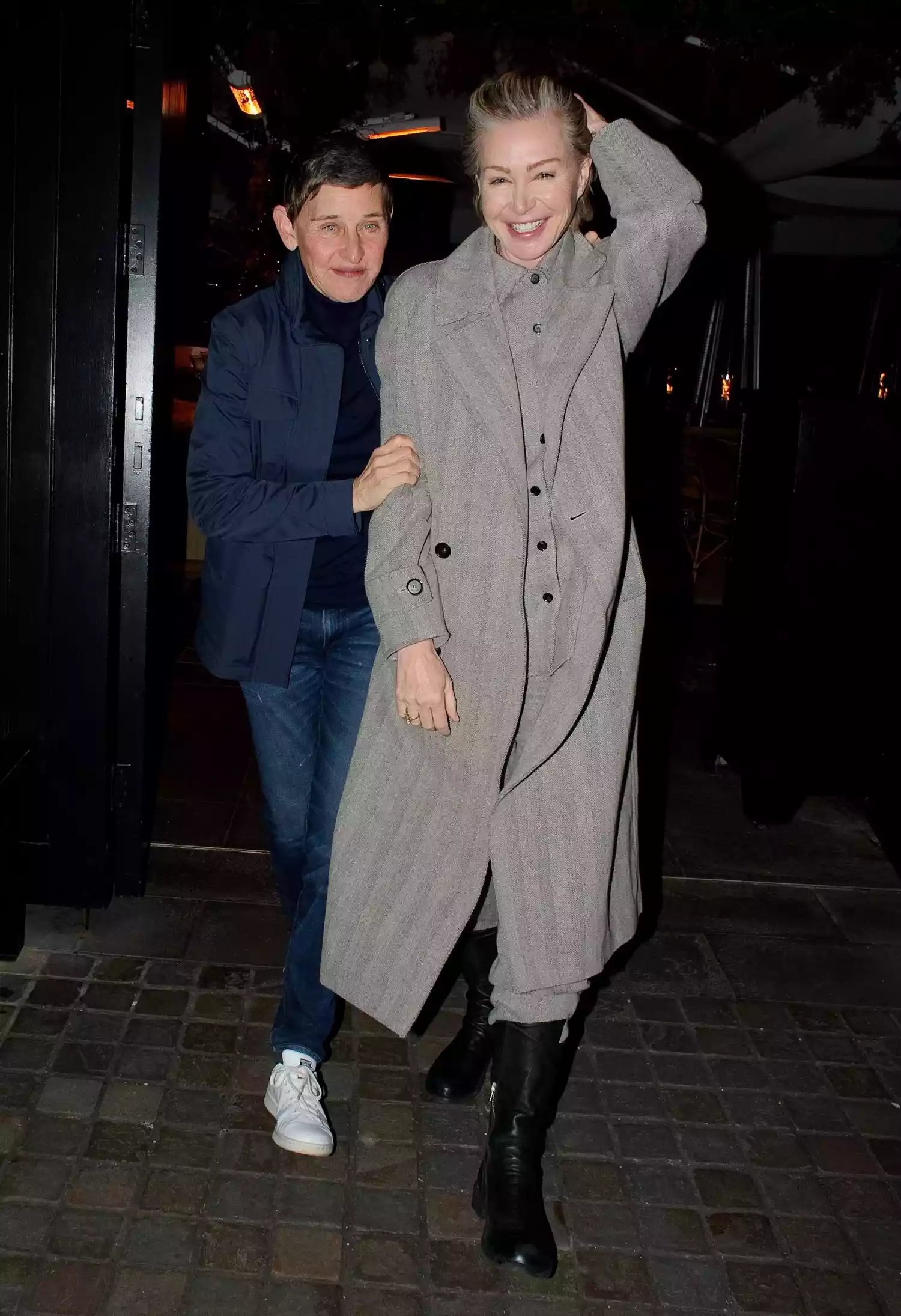 Ellen DeGeneres and Portia de Rossi.
