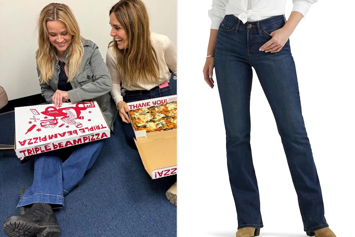 Reese Witherspoon and a pair of jeans