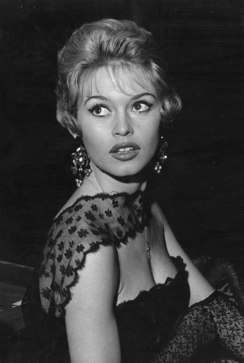 Bardot's love of strapless necklines has led to the term 'Bardot-style' for off-the-shoulder dresses.