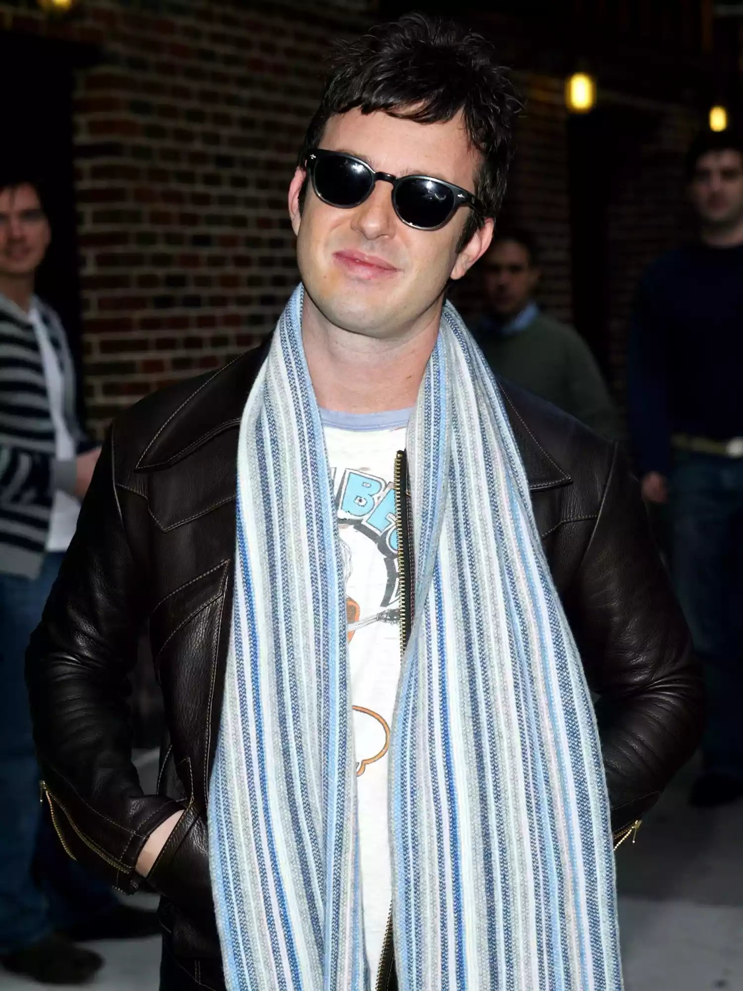 Harper Simon outside the Ed Sullivan Theater for the 'Late Show With David Letterman' in 2009