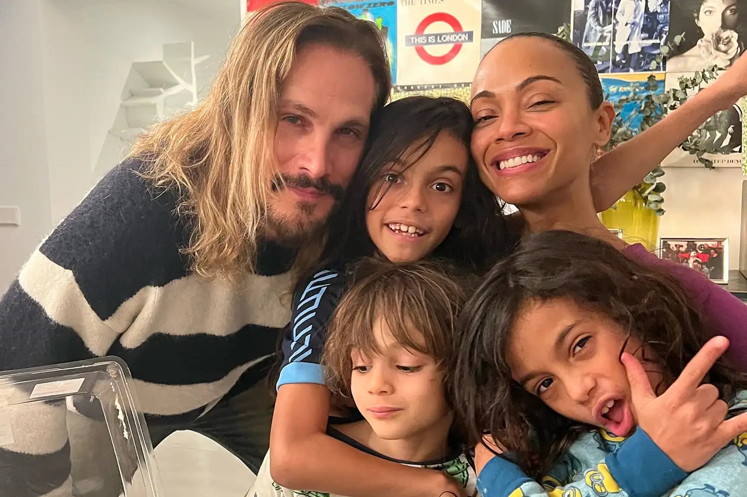 Zoe Saldana family