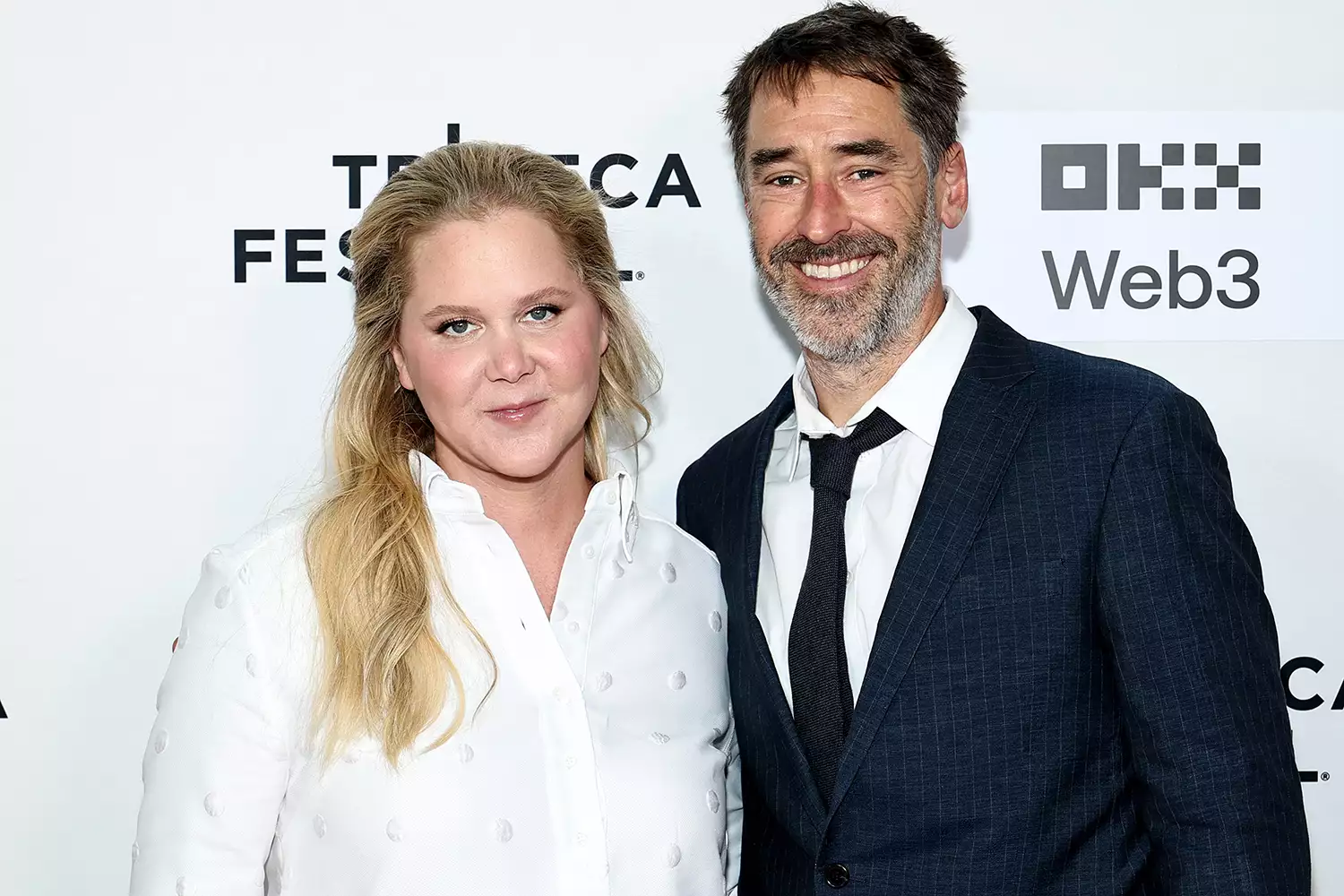 Amy Schumer with Chris Fischer at the Tribeca Festival