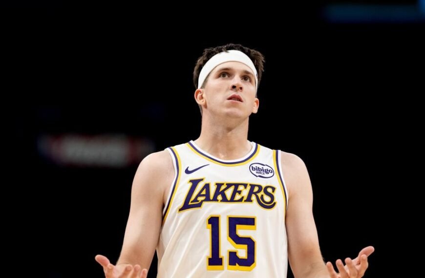 Austin Reaves of the Lakers to Miss a Month Due to Calf Injury