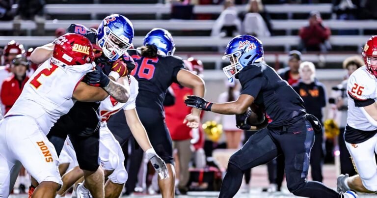 Braiden McKenna from Los Alamitos Named Football Lineman of the Year by The Times