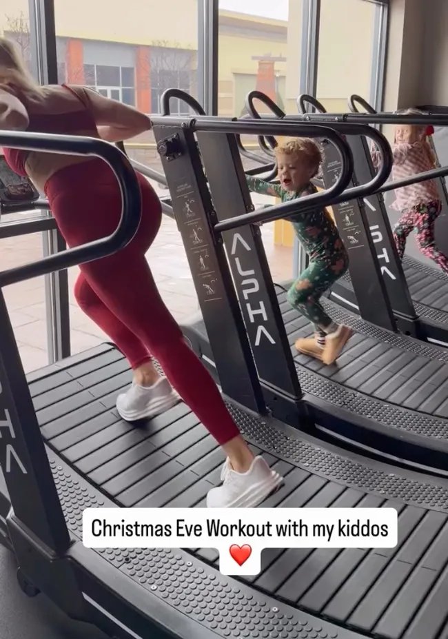 Brittany, Patrick Bronze, and Sterling Skye Mahomes