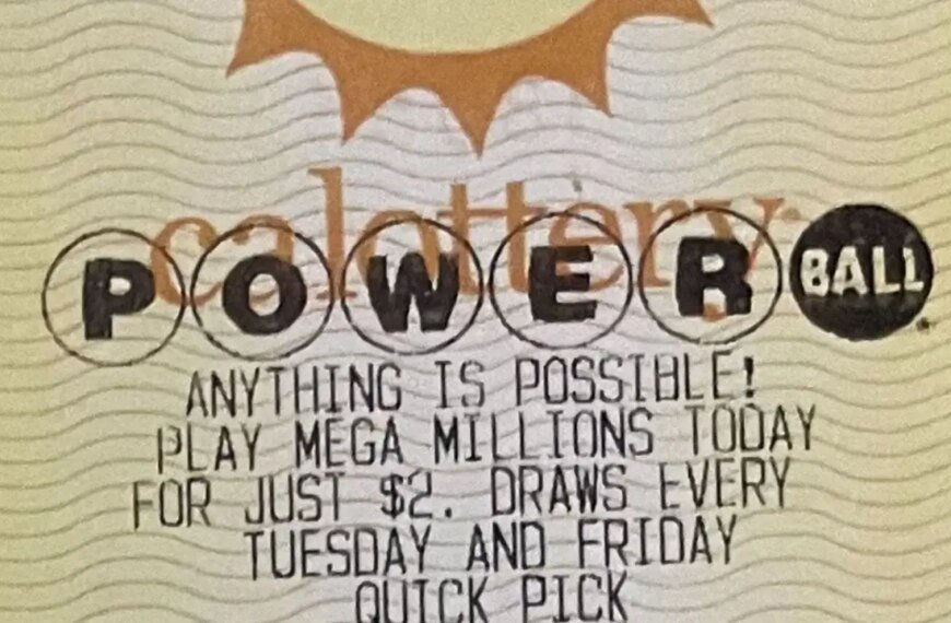 California Sees $2.8 Million Powerball Ticket Sale