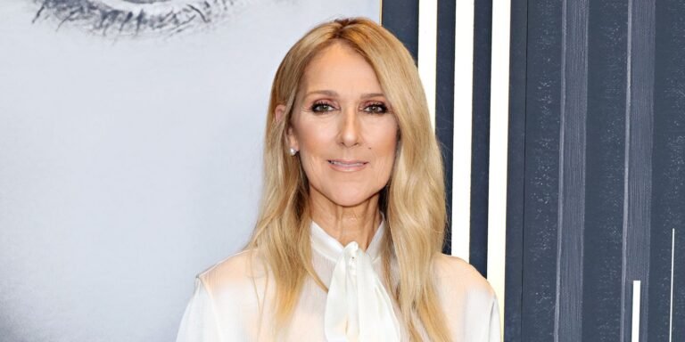 Celine Dion Shines in an Elegant Off-the-Shoulder Outfit and Diamonds at a Special NYE Event